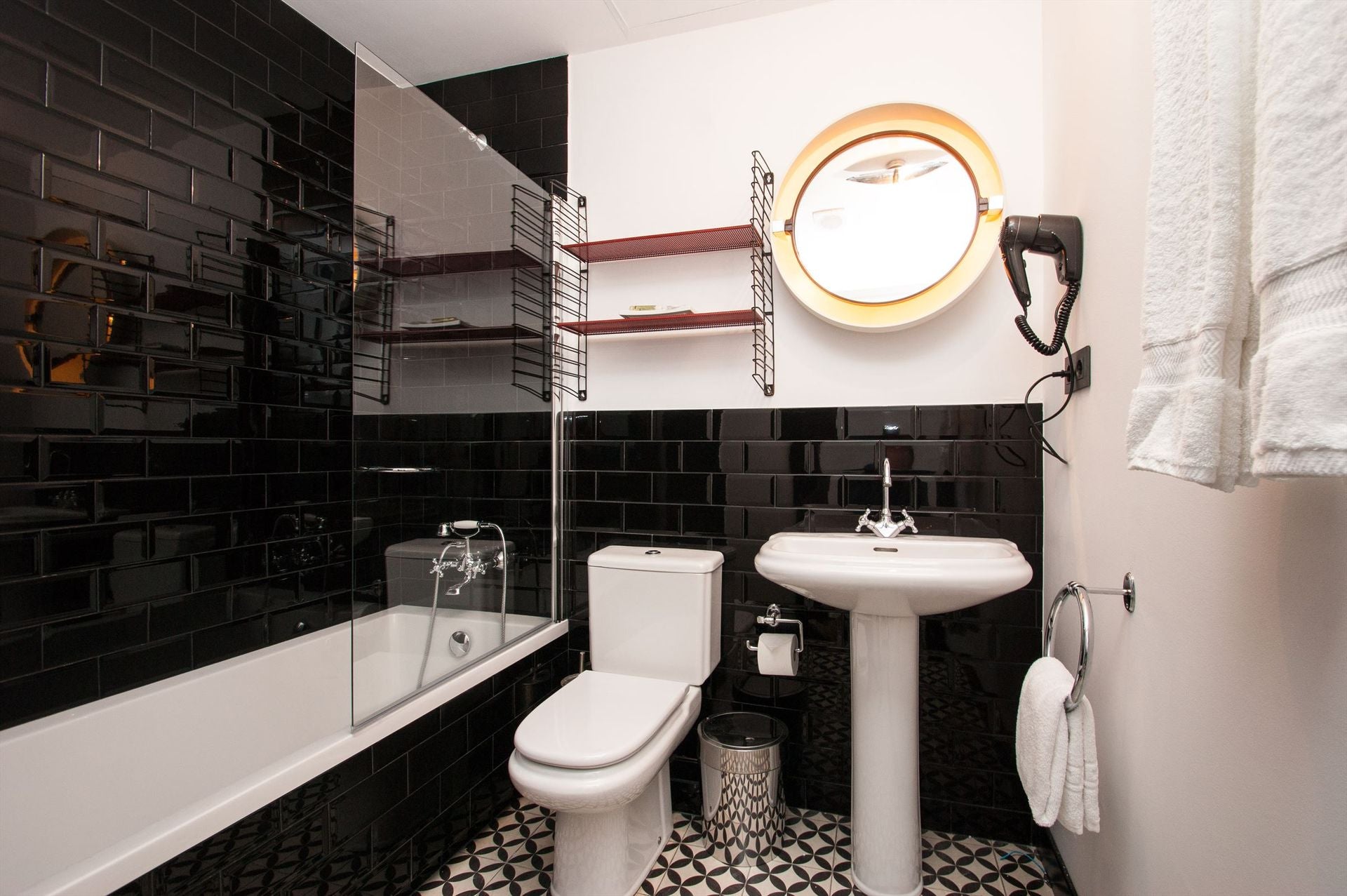 Metro Biselado Negro