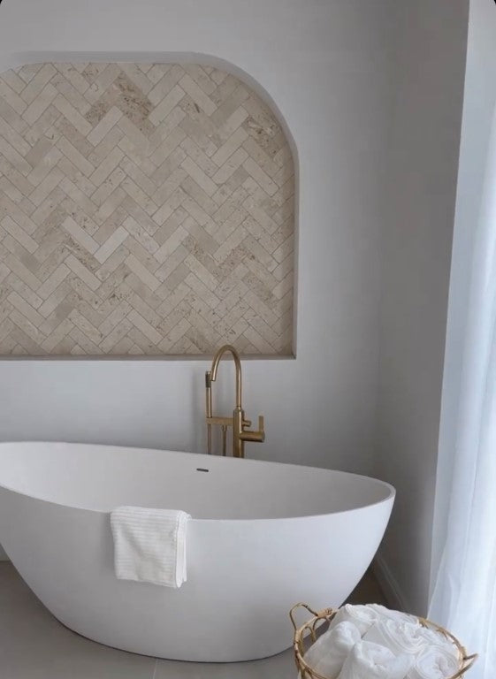 Brick Light Travertine