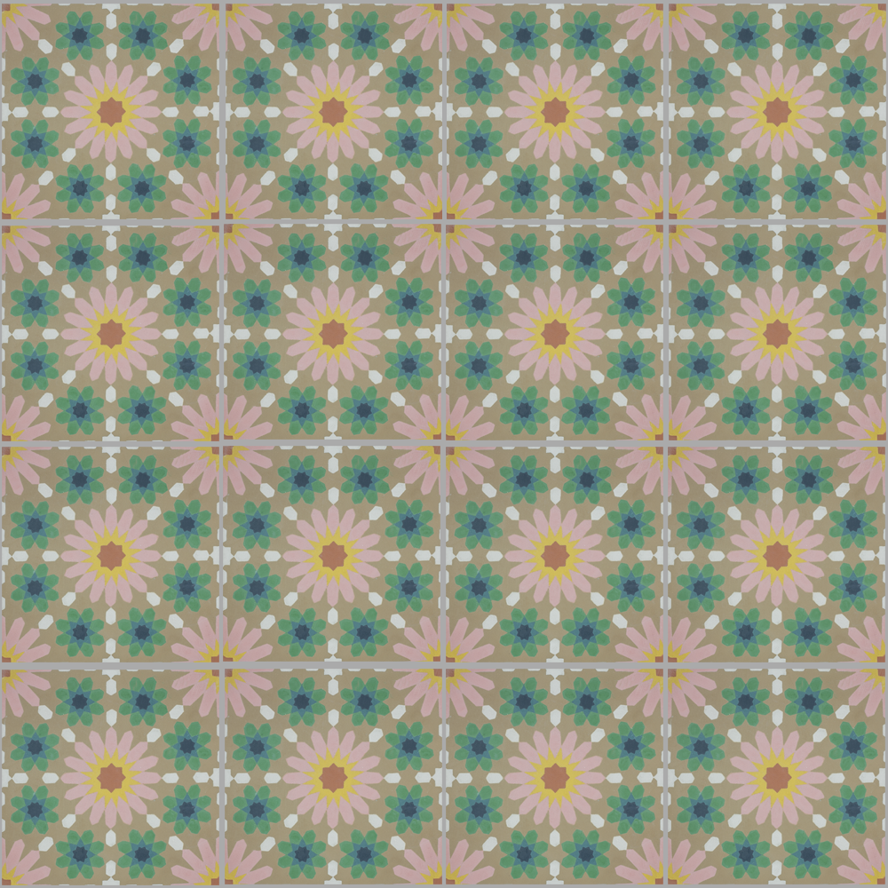 Flower Taupe