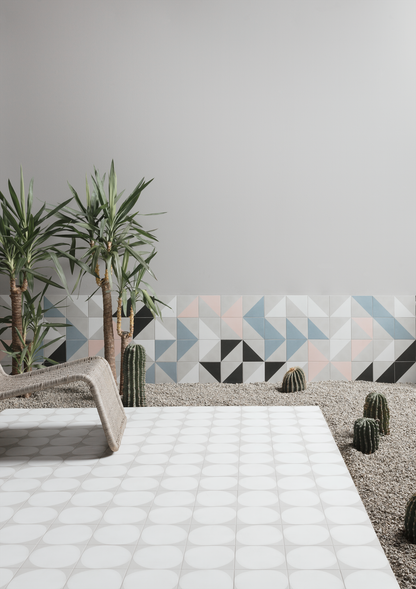 Pattern Diagonal Blue