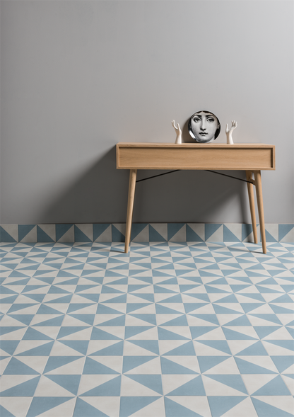 Pattern Diagonal Blue