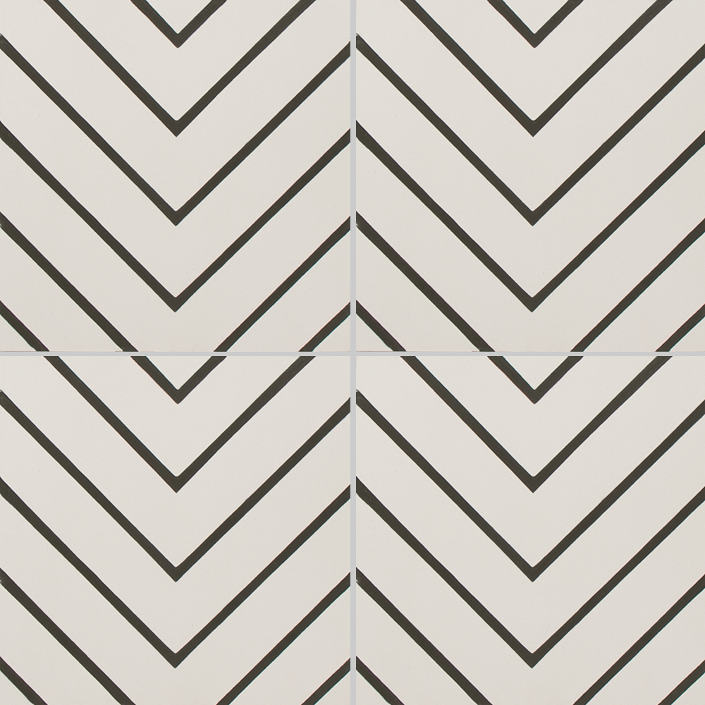 Herringbone Classic White