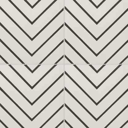 Herringbone Classic White