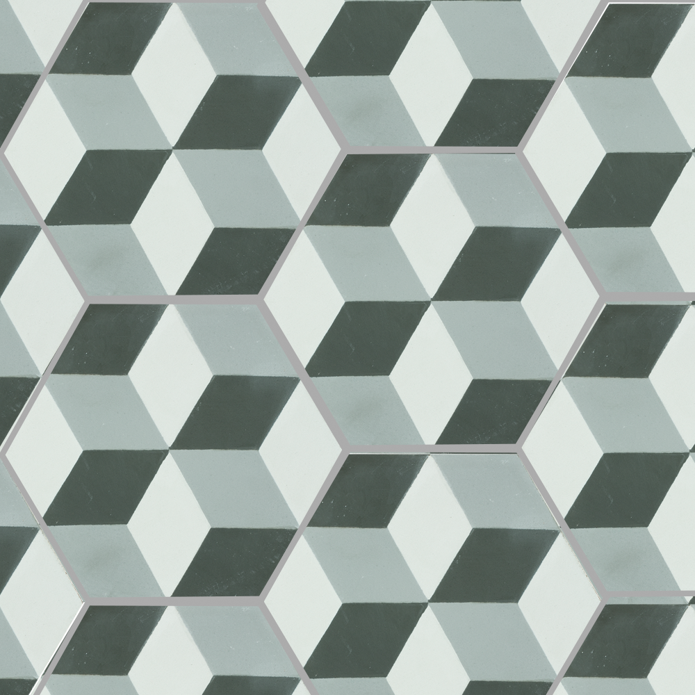 Hexagone Escher Quarto S800