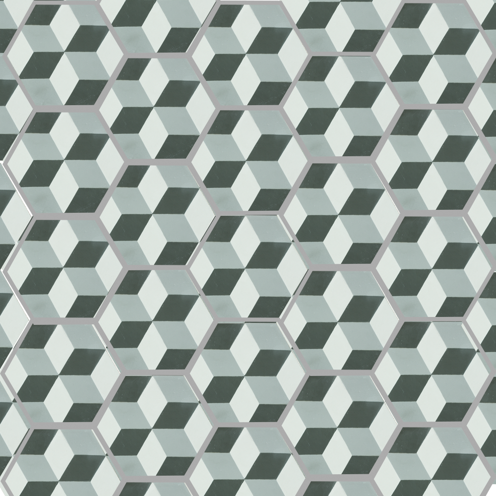 Hexagone Escher Quarto S800