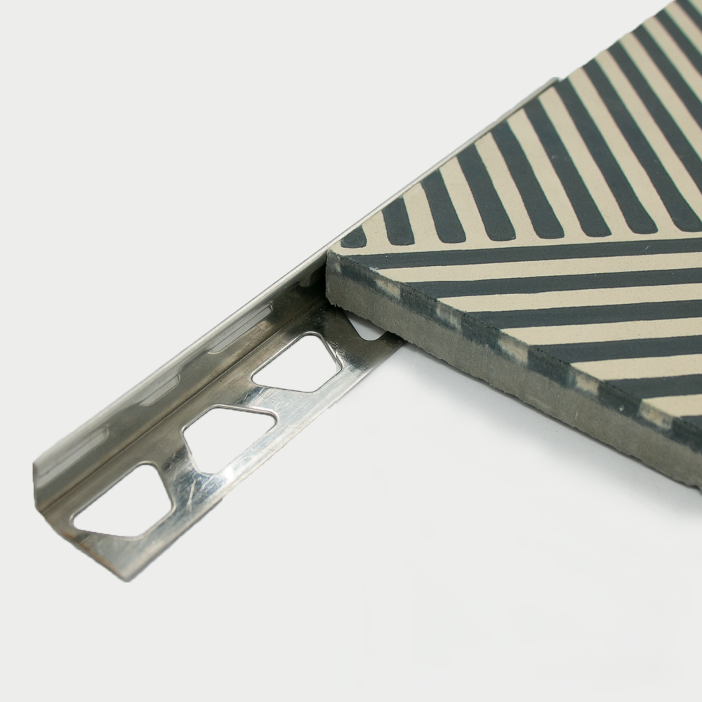 Corner profile stainless steel 16mm