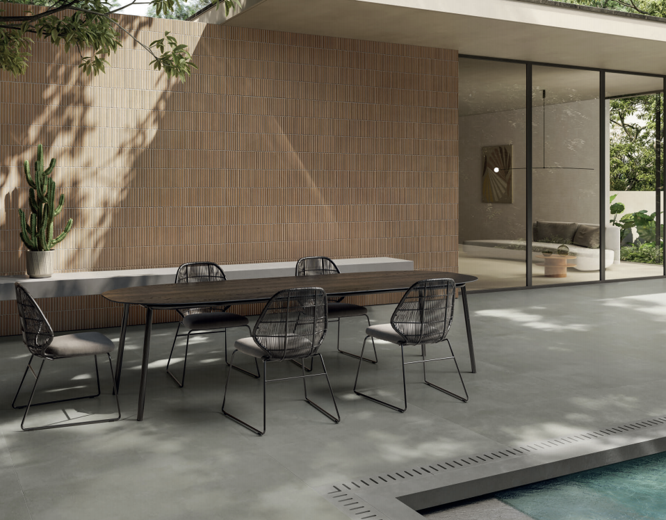 Lands Terracotta Stripes