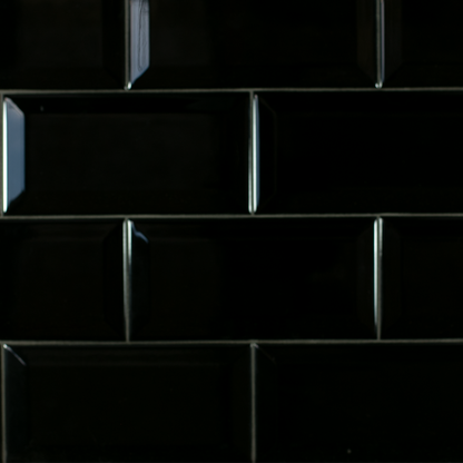 Metro Biselado Negro