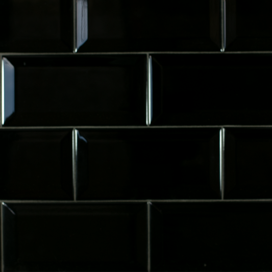 Metro Biselado Negro