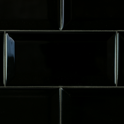 Metro Biselado Negro