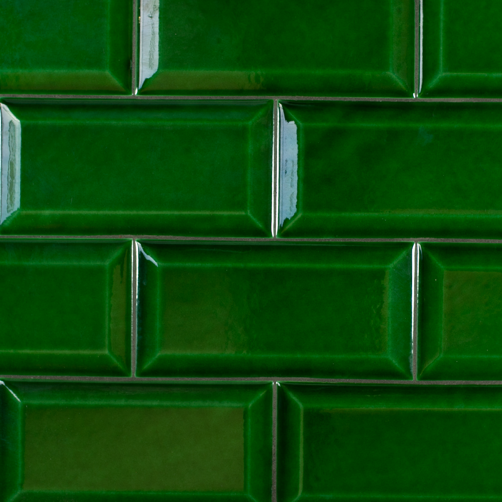 Metro Biselado Verde Cobre