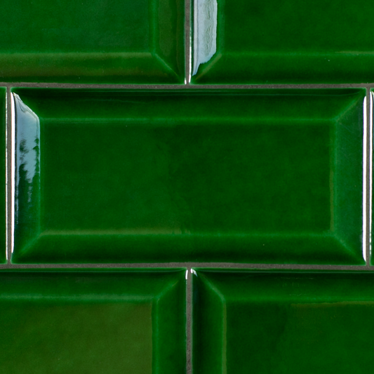 SAM Metro Biselado Verde Cobre