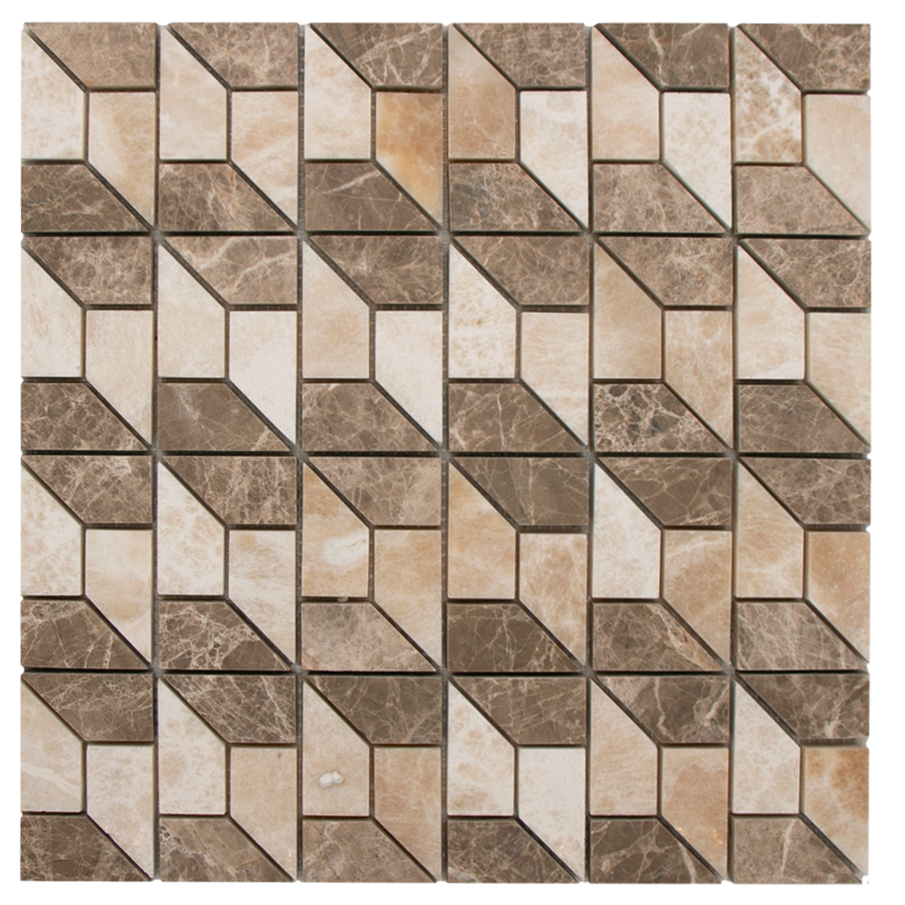 Mosaic 3D Cream Dark