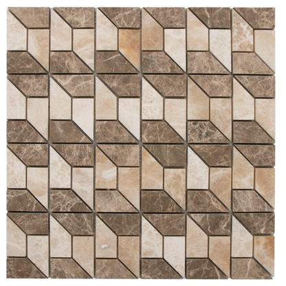 Mosaic 3D Cream Dark