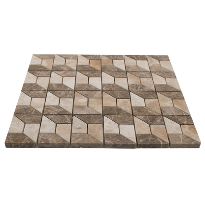 Mosaic 3D Cream Dark