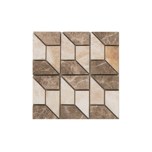 MINI SAM Mosaic 3D Cream Dark