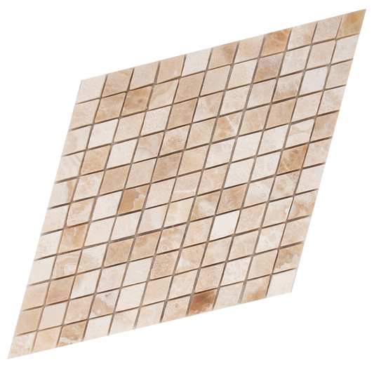 SAM Mosaic Diamond Crema Onyx