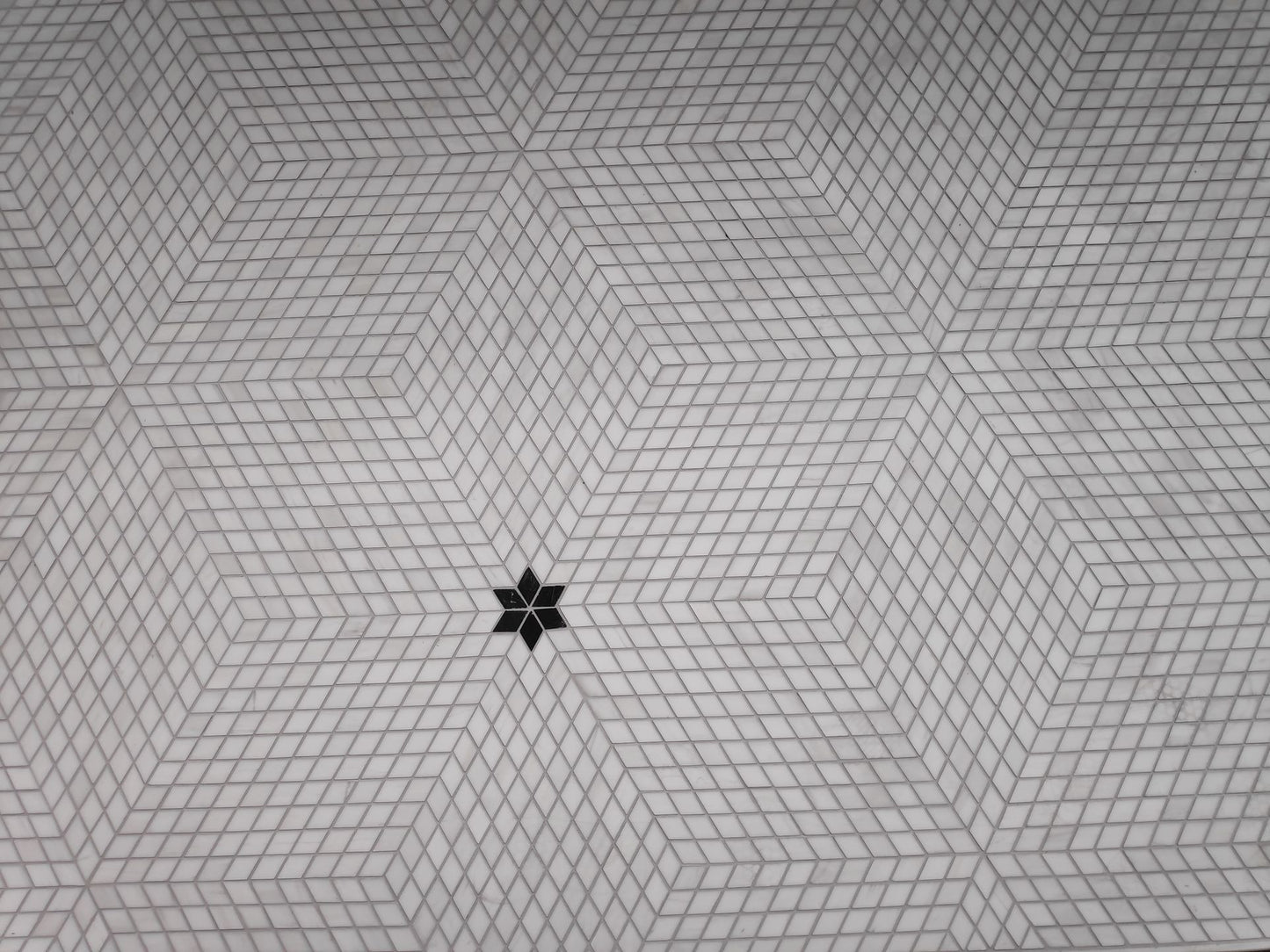 Mosaic Diamond Dolomit White