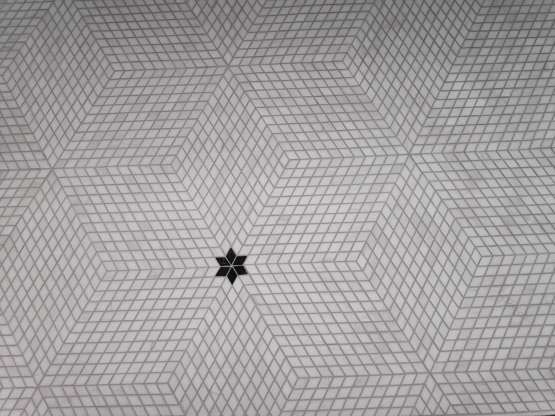 Mosaic Diamond Dolomit White