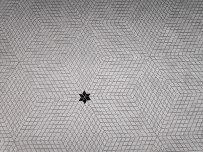 Mosaic Diamond Dolomit White