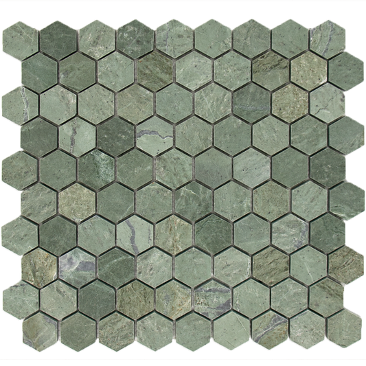 SAM Mosaic Hexagon Plain Green Light