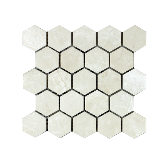 MINI SAM Mosaic Hexagon Plain Bottocino