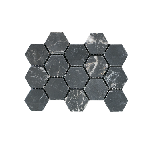 MINI SAM Mosaic Hexagon Plain Toros Black
