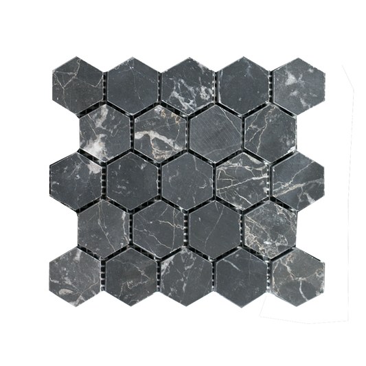 MINI SAM Mosaic Hexagon Plain Toros Black