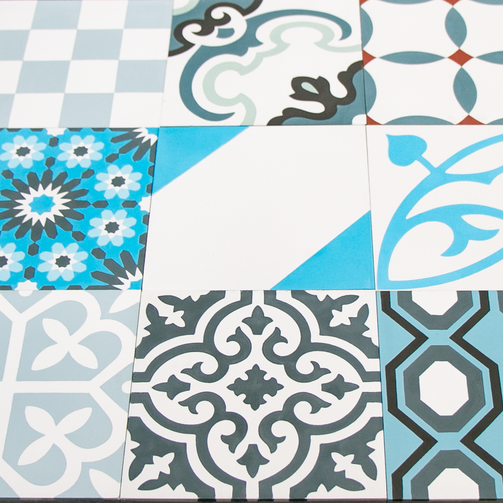 Patchwork Blue 