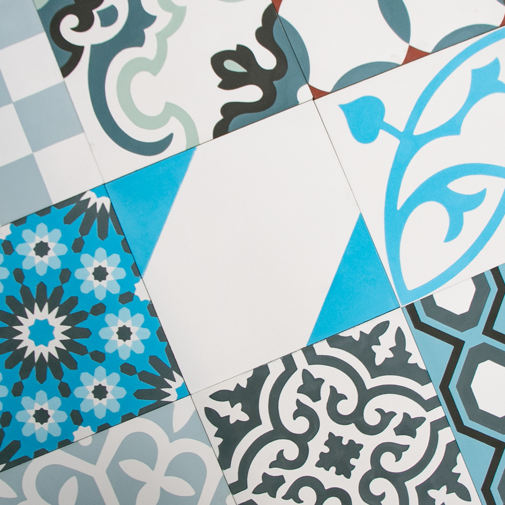 Patchwork Blue 