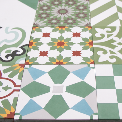 Patchwork Green
