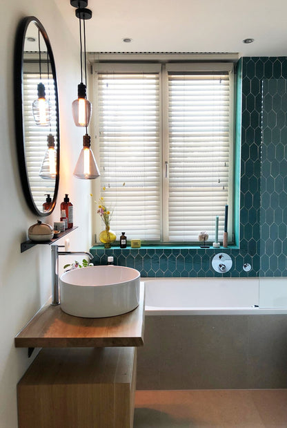Platta Atlas Petrol Art Deco