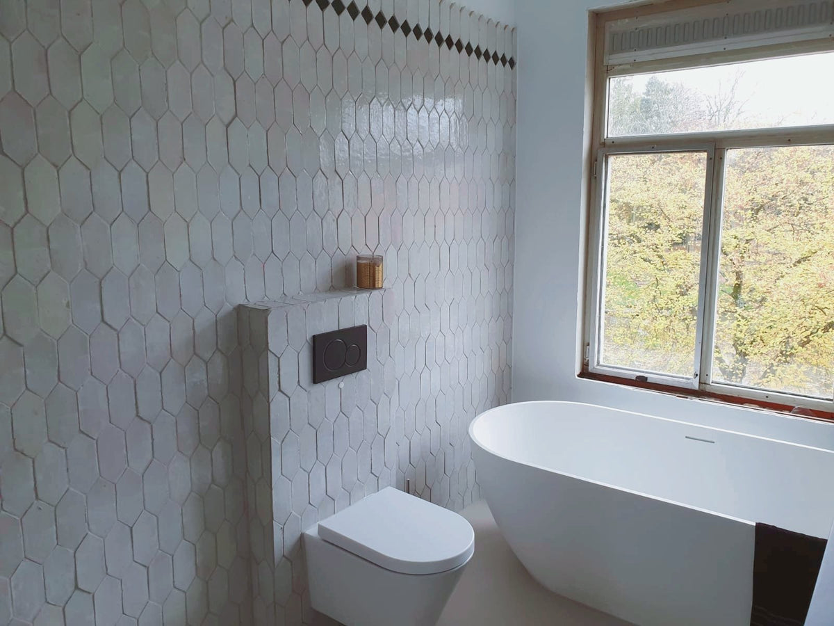 Platta Blanc Art Deco