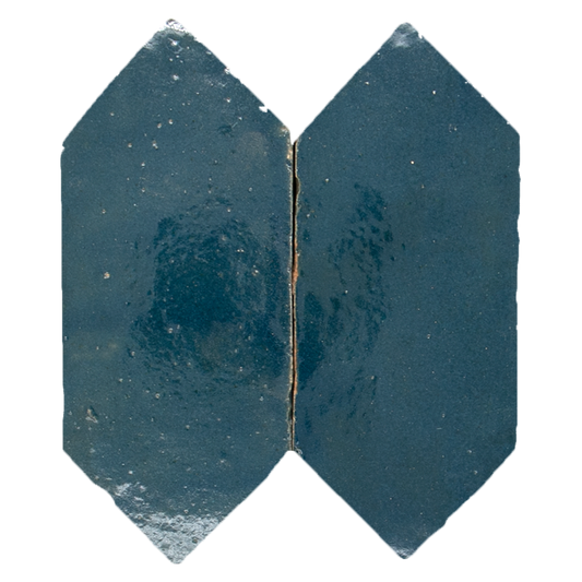 Platta Bleu Marine Art Deco