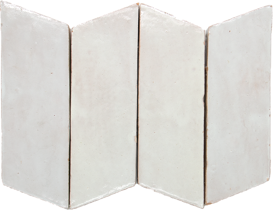 Platta Blanc Chevron