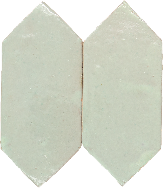 Platta Vert Clair Art Deco