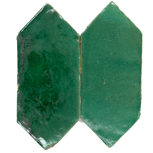 Platta Vert Foncee Art Deco