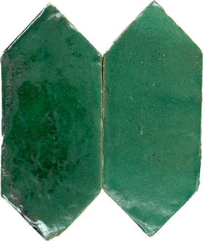 Platta Vert Foncee Art Deco