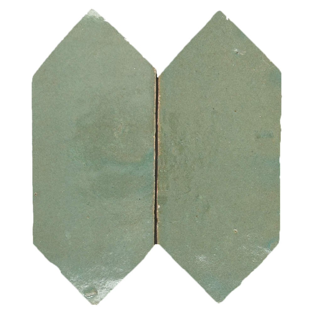 Platta Vert Gris Art Deco