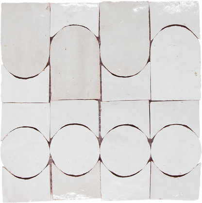 Zellige Blanc Soleil