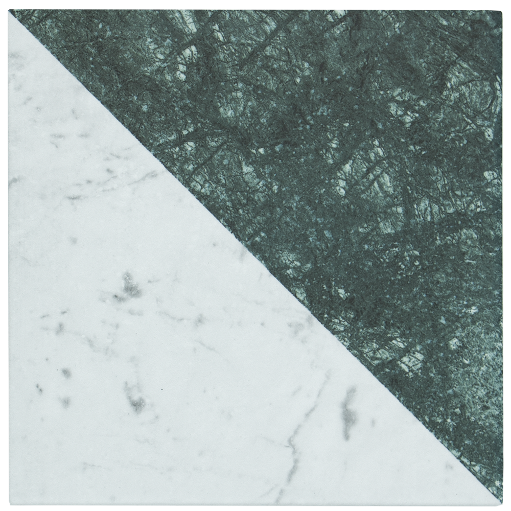 Wufto Diagonal White Green