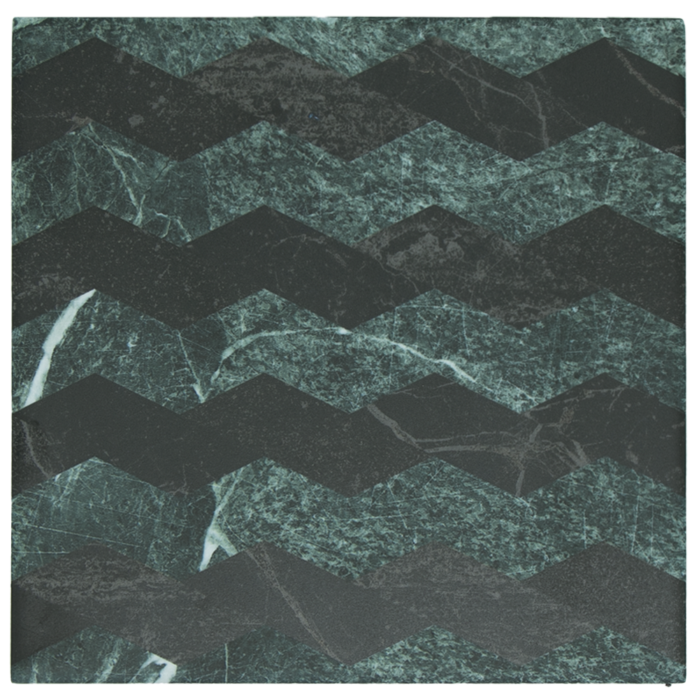Wufto Zigzag Green Black
