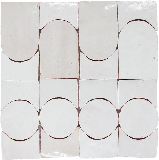 SAM Zellige Blanc Soleil