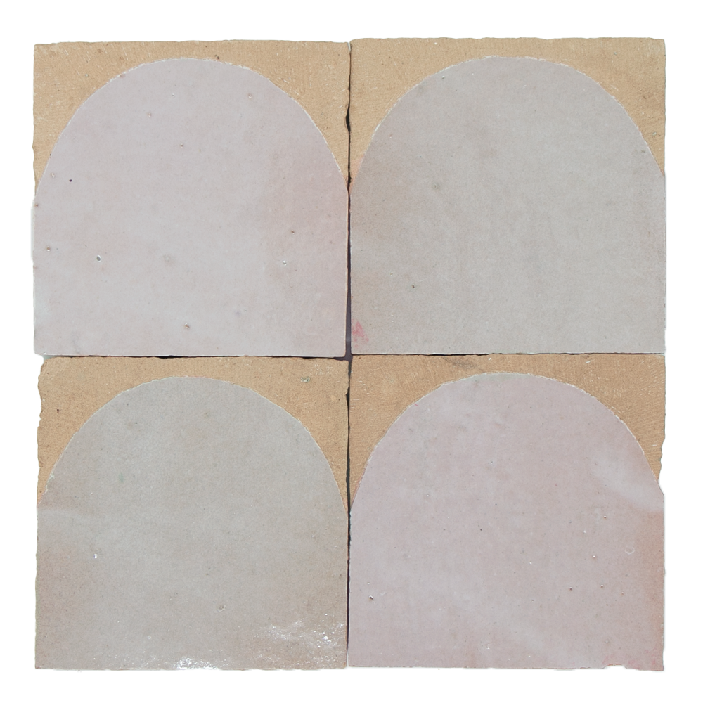 SAM Zellige Luna Gris Rose