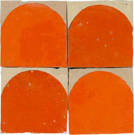 SAM Zellige Luna Orange