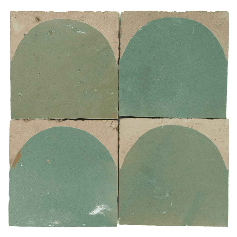 SAM Zellige Luna Vert Gris