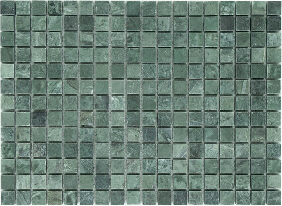 Mosaic Border Plain Green