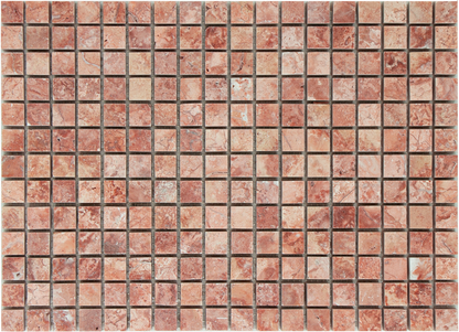 Mosaic Border Plain Red