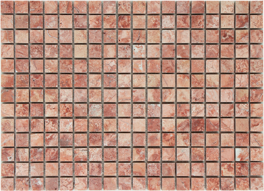 Mosaic Border Plain Red