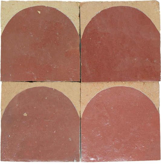 Zellige Luna Rose Rouge